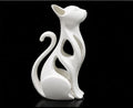 3D Printed Modern Cat Sculpture – 15 cm | Minimalist Home Decor